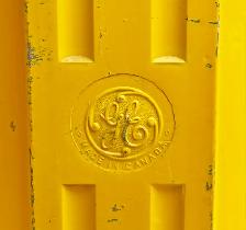 Vintage Metal Four-Way Intersection Traffic Signal Light ("GE") - Photo 7