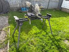 sliding miter saw with stand