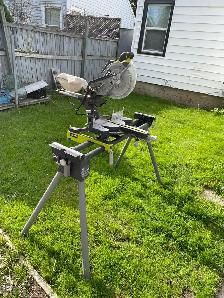 sliding miter saw with stand - Photo 2