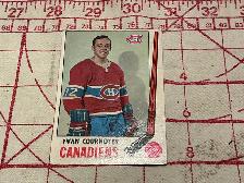 1969-70 O-PEE-CHEE YVON COURNOYER Hockey Trading Card #6 !