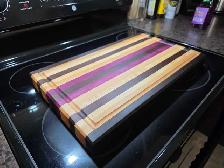 Handcrafted Edge Grain Cutting Board - Photo 3