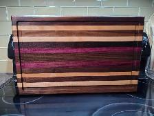 Handcrafted Edge Grain Cutting Board