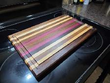 Handcrafted Edge Grain Cutting Board - Photo 3