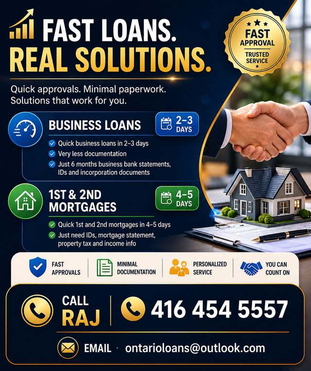 Fast and flexible loan solutions