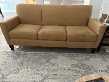 Couch set  (Tan heavy duty Fabric) - Photo 2