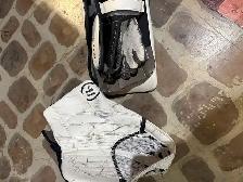 warrior jr goalie glove an blocker - Photo 2