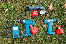 Battery Drills and Flashlight - Photo 2