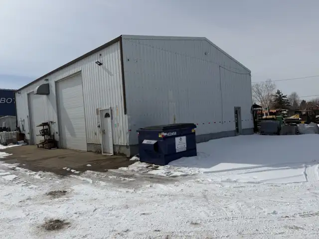 Truck yard & shop