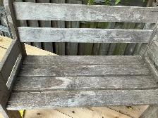 Vintage Small Wooden Garden Bench ! - Photo 6