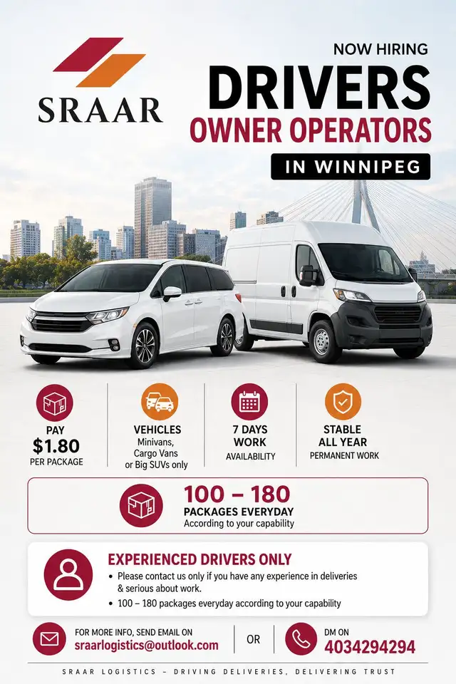 Hiring Delivery Drivers