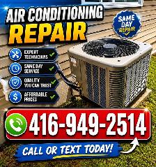 ❄️ Air Conditioning Repair | Same Day Service | 416-949-2514