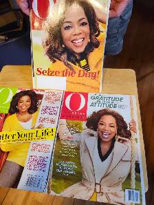 Oprah Winphey magazines