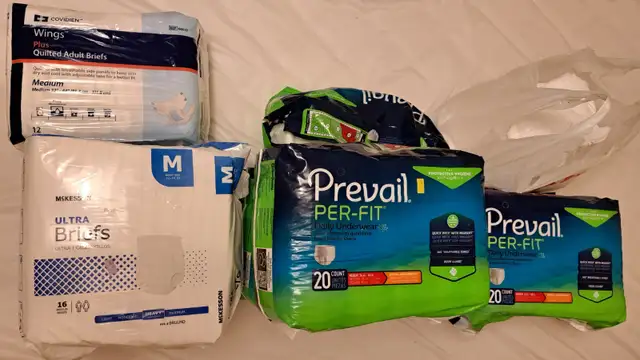 Adult Disposable Briefs Medium