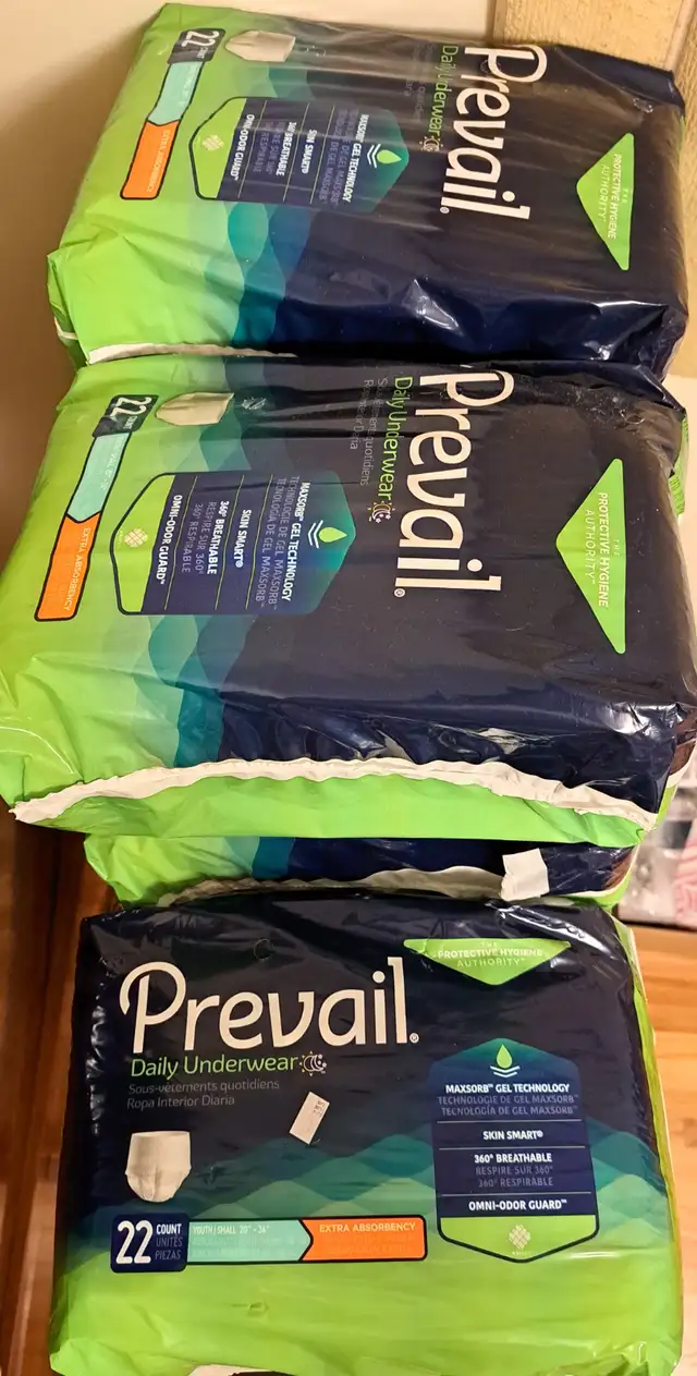 Youth/Adult Small Disposable Briefs$80