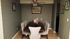 Newly updated 1300 square foot 3 bedroom, 2 bathroom condo.