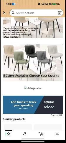 Brand New Upholstered PU Dining Chair Special $59 - Photo 8