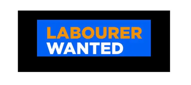 Cash Labour for house move on Wed May 27