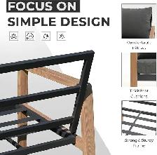 Brand New 4pcs Patio Furniture Set slat Coffee Table $599 - Photo 6