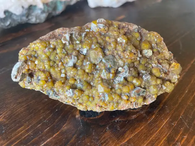 Gorgeous chunk of garnet stone
