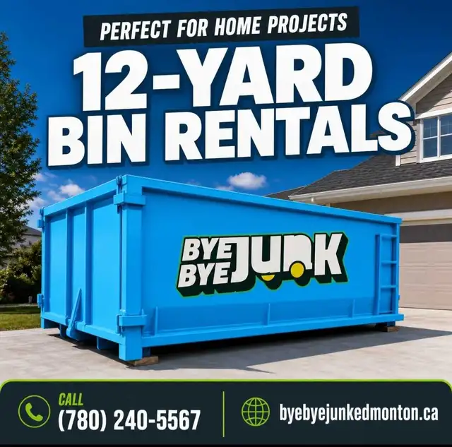 12 yard dumpster bin rentals