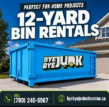 12 yard dumpster bin rentals