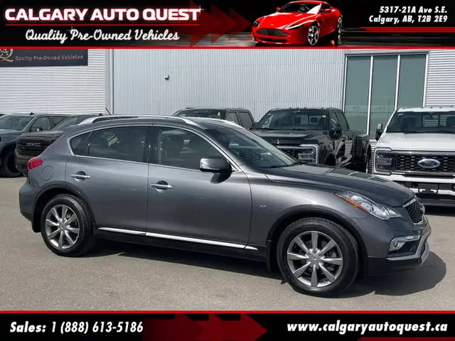 2016 Infiniti QX50 AWD/BACK UP CAM/LEATHER/SUNROOF/LOW KM