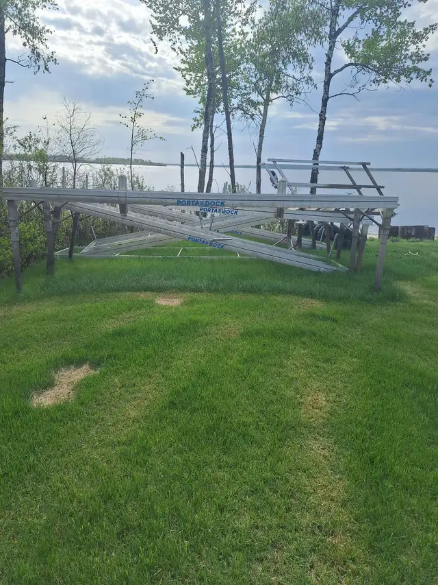 PORTA-DOCK Dock Sections for sale, panels included
