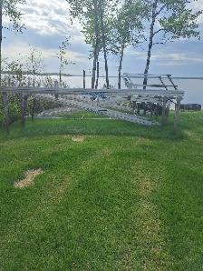 PORTA-DOCK Dock Sections for sale, panels included