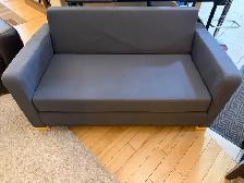 Apartment size sofa with pullout mattress…ONLY $95
