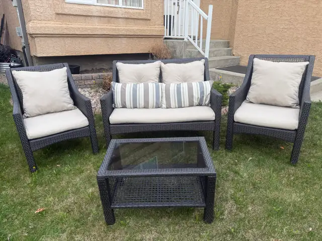4 pce. patio conversation set…ONLY $390