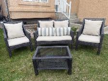 4 pce. patio conversation set…ONLY $390