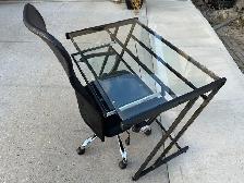 Glass & metal study desk…VERY GOOD CONDITION…ONLY $50 - Photo 3