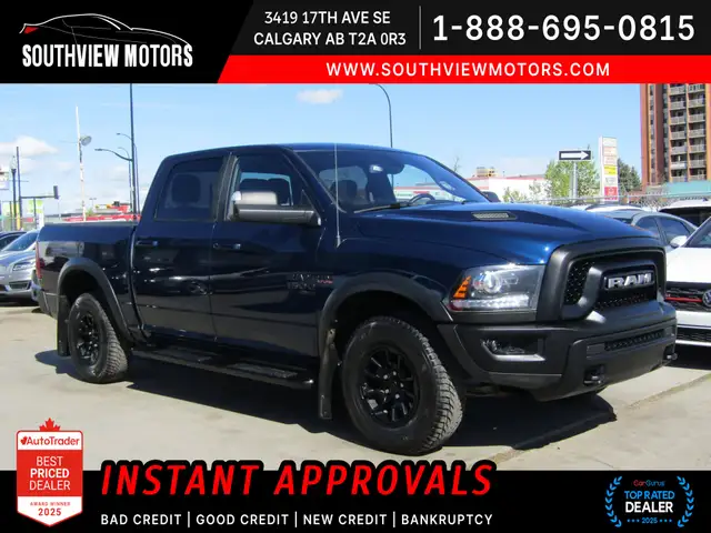 2022 Ram 1500 Classic Warlock 5.7L Hemi / 4x4 / 5'7' Box / Carpl