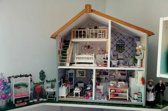 Maison de collection de figurines