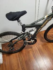 GREEN HOOLIGAN SUPERCYCLE 21 SPEED DUAL SUSPENSION MOUNTAIN BIKE - Photo 4