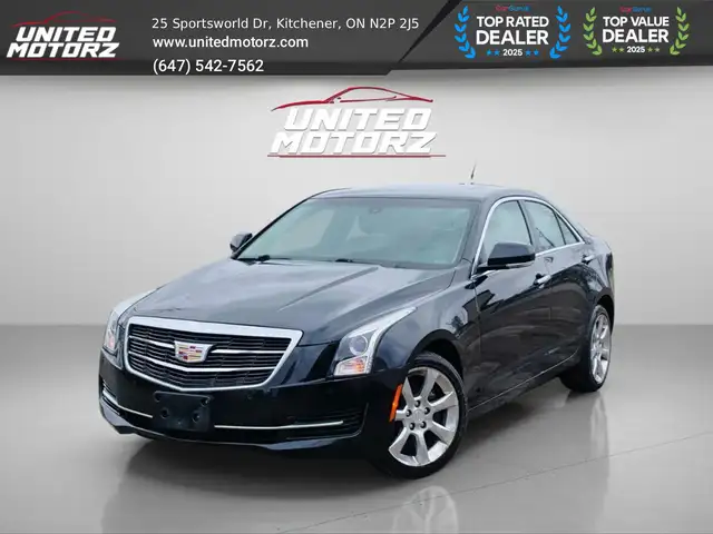 2015 Cadillac ATS Turbo Luxury~SAFETY CERTIFIED~Low Kms~