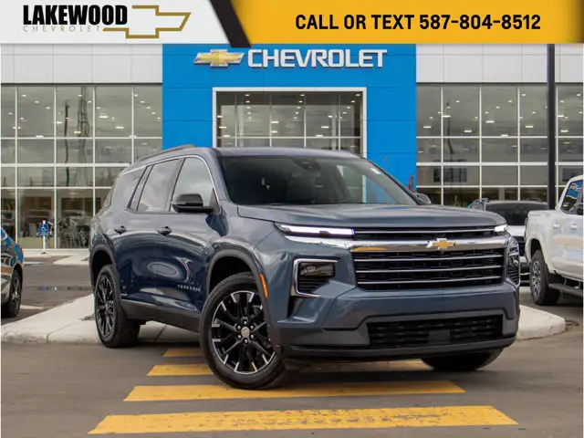 2025 Chevrolet Traverse 2LT AWD 2.5T | Panoramic Sunroof