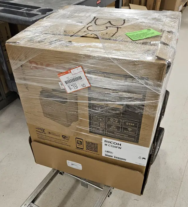 NEW Ricoh M C320FW Colour Multi Function Printer