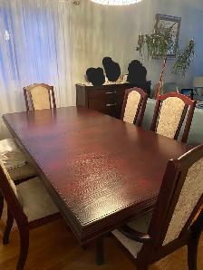 Dining Table & chairs - solid wood - Photo 3
