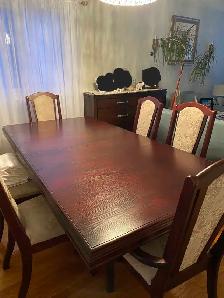 Dining Table & chairs - solid wood - Photo 4