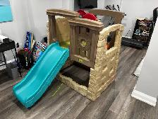 Step 2 playhouse with slide - MINT CONDITION $225 obo