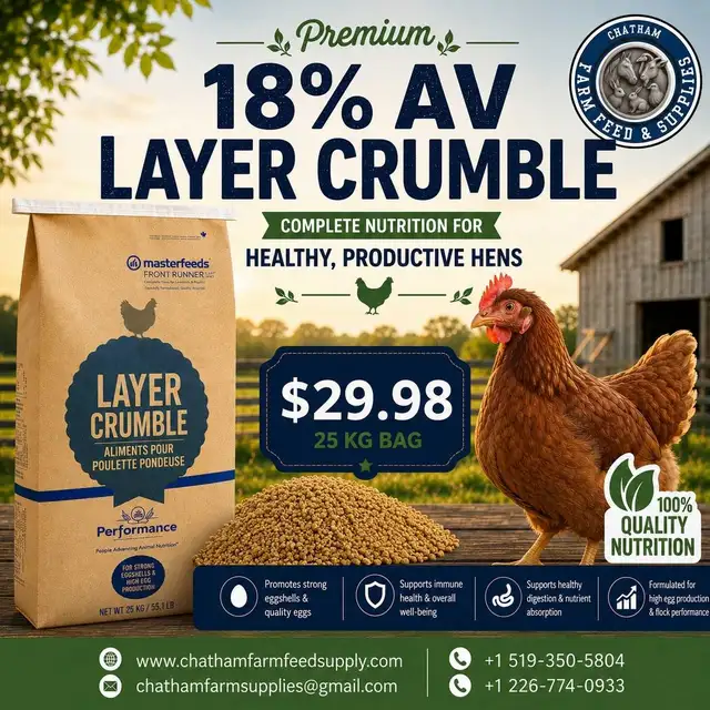 18 Precent Layer Crumbs- 50lbs