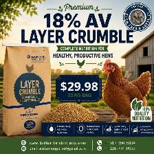 18 Precent Layer Crumbs- 50lbs