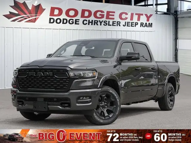 2026 Ram 1500 Big Horn Night Edition | Heated Bucket Seats