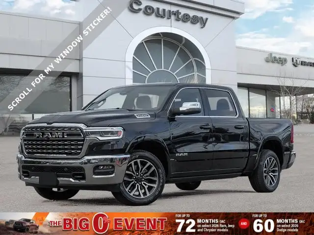 2026 Ram 1500 Limited Longhorn | Rambox | 5.7L Hemi Engine