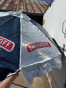 Smirnoff ice patio umbrella brand new