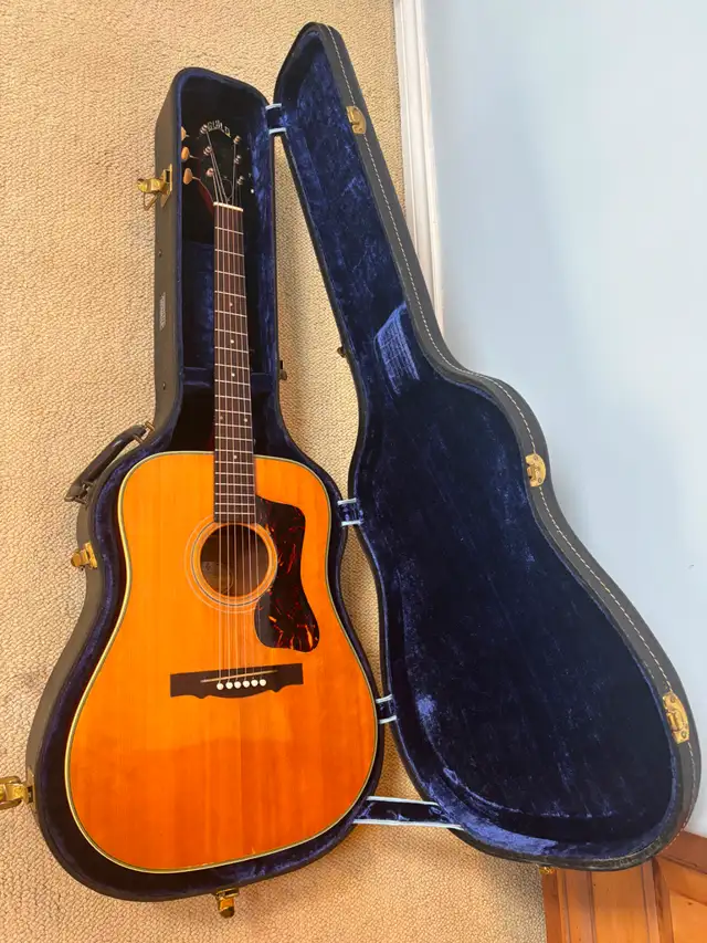1966 Guild D-40 Bluegrass Jubilee With Ess&Ess Case