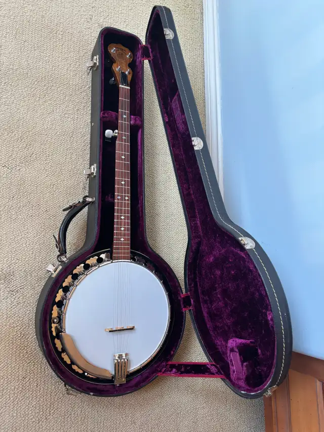 1978 Deering Intermediate Banjo With Original Case