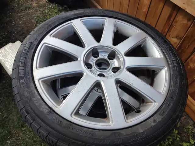 Michelin Tires & Rim 245 40 R18