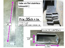 Tube 2''x2''x 0.110'' d'épais x 44'', 45'', 48'' et autres - Photo 2